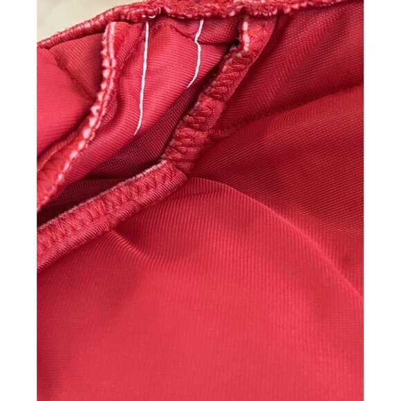 VTG Swingster Puffer Style Coat Red Sz L Made USA  RJ CORMAN Railroad Patch - Picture 11 of 16